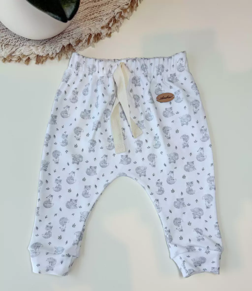 BABUCHA RECIEN NACIDO ZORRITO GRIS – Pañalera Belyan